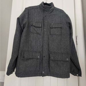 Hurley Charcoal Military Field Jacket